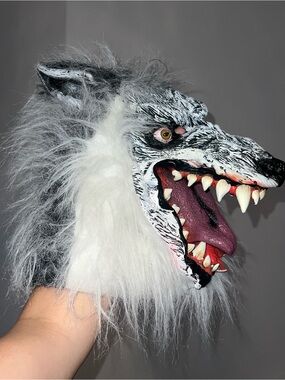Werewolf Halloween Costume Head